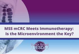 MSS mCRC Meets Immunotherapy: Is the Microenvironment the Key? 